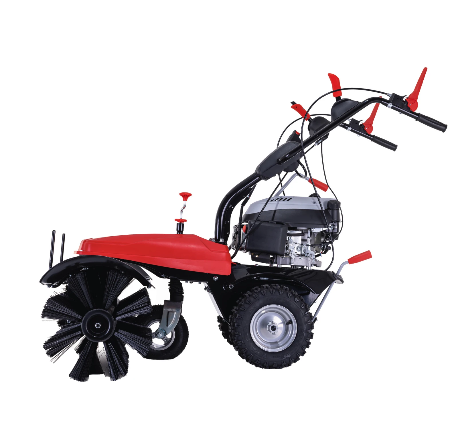 Scheppach Veegmachine SC2200PE  (met container en sneeuwschuiver)