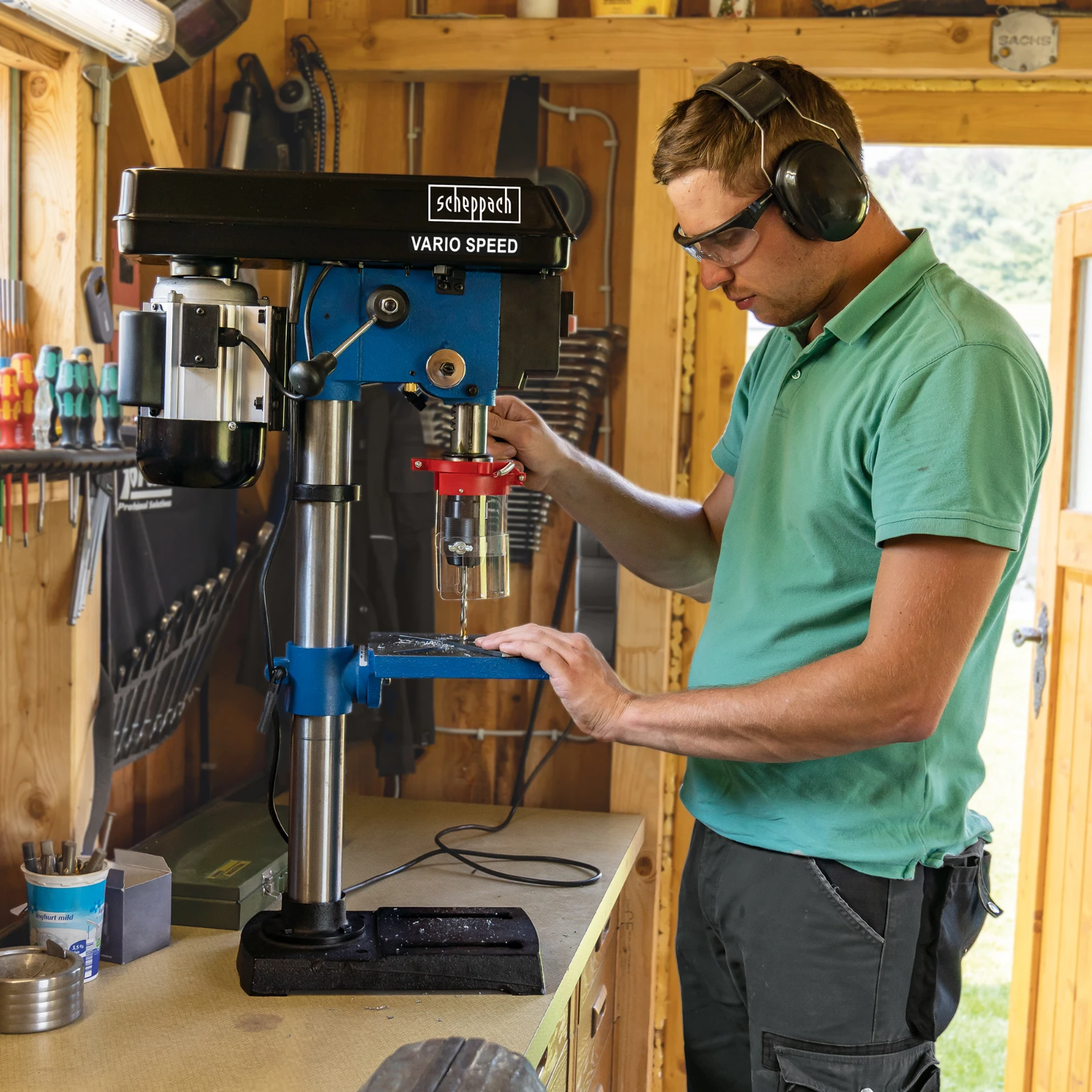 Scheppach Tafelboormachine Metaalbewerking