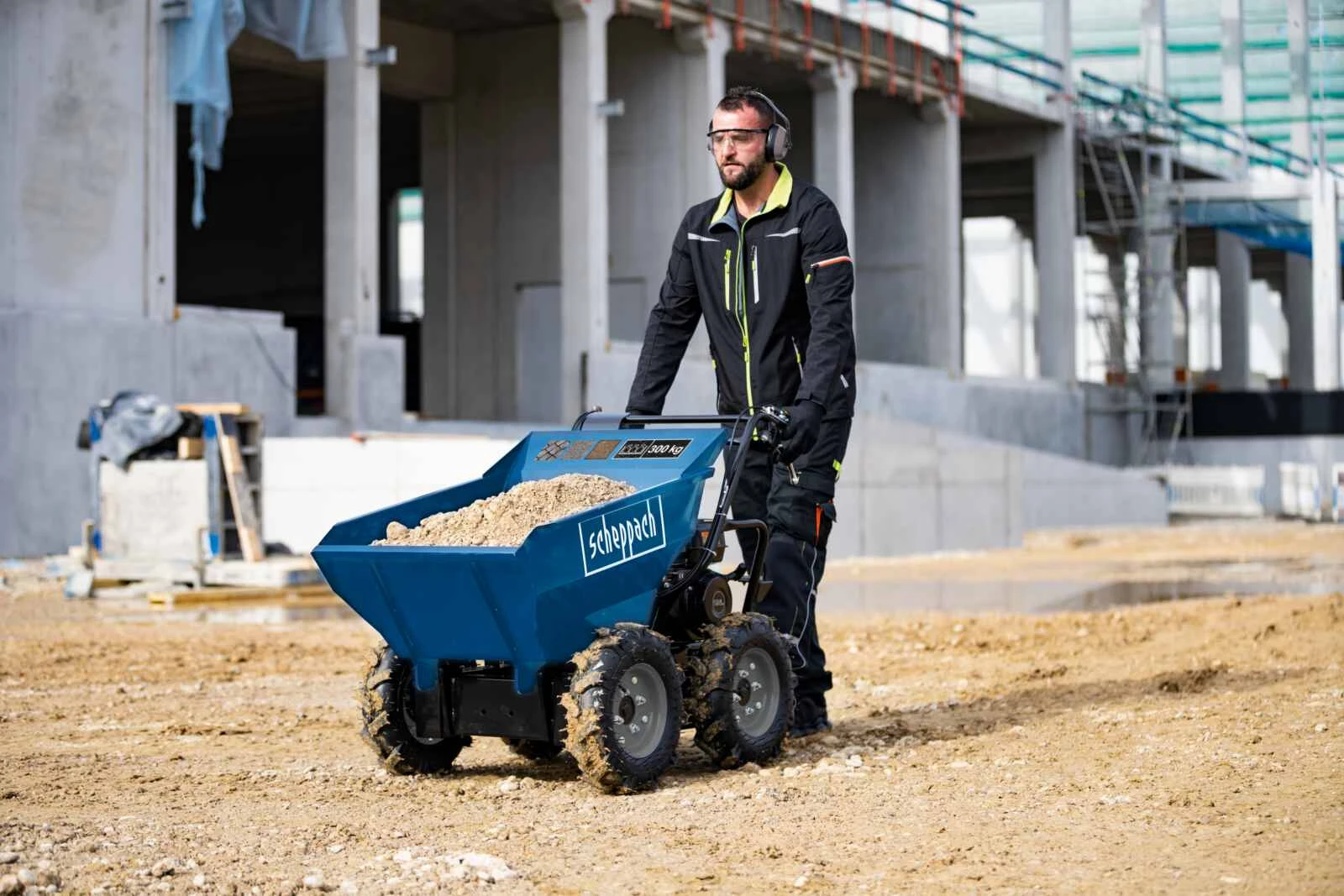 Scheppach Motorkruiwagen Minidumper DP3000 - 196cc
