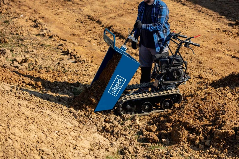Scheppach Motorkruiwagen Mini Rupsdumper DP4000 - 196cc