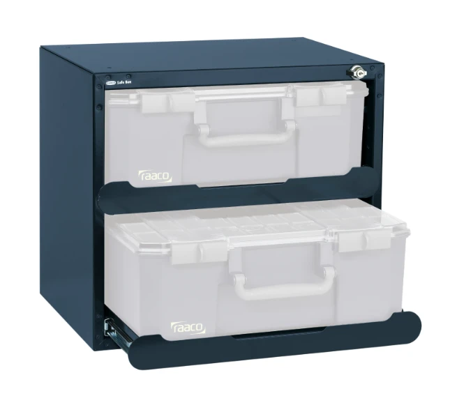Raaco Assortimentsdoos SafeBox met 2x CarryLite 150-9