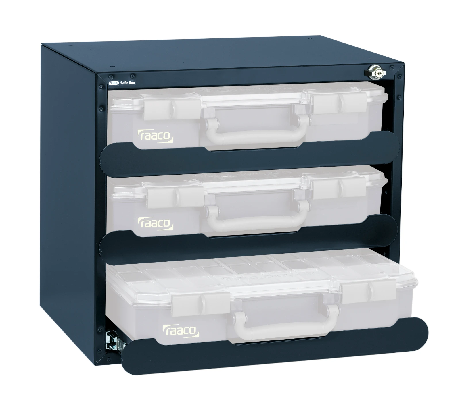 Raaco Safe Box 80x3 incl. 3x CarryLite 80 5x10-15