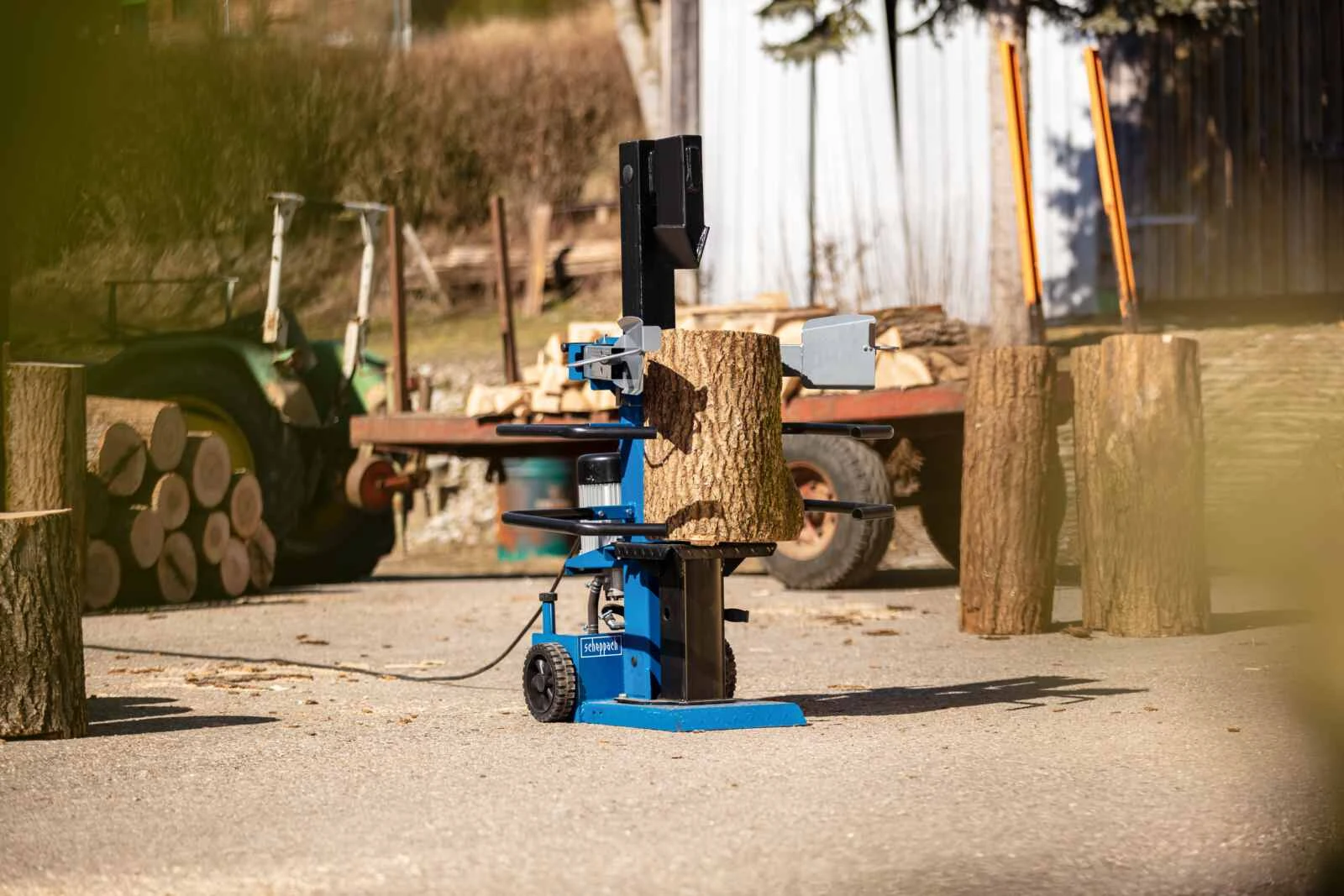 Scheppach Houtklover Compact 8T 230V 8 ton