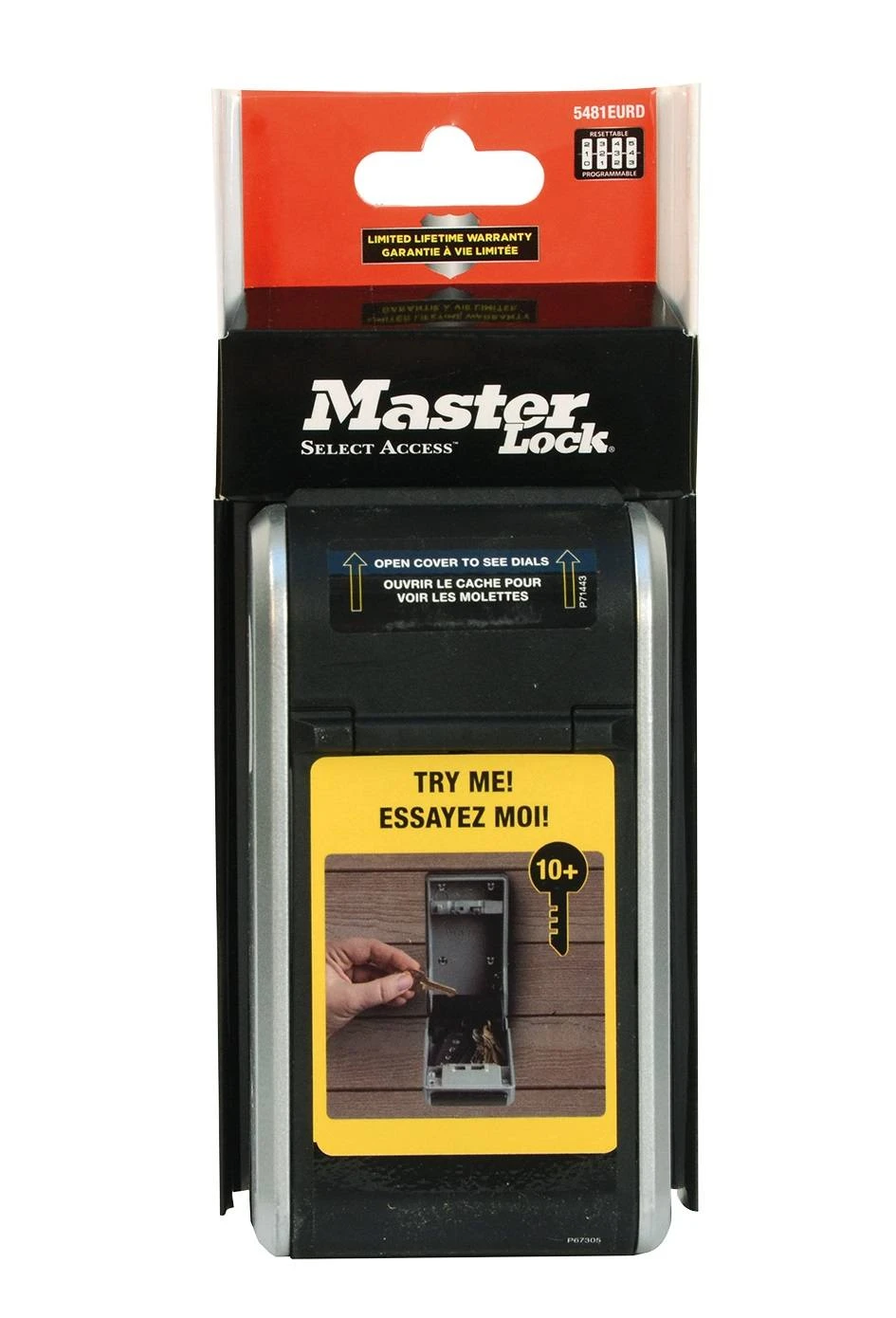 MasterLock Sleutelkluis Select Access met wandmontage