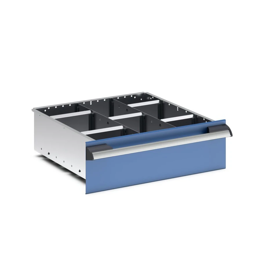 bott Cubio indelingsassortiment 8 compartimenten 525x525x150 mm