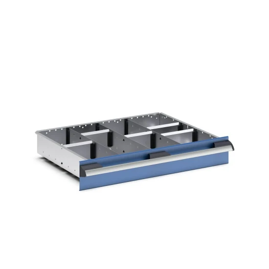 bott Cubio indelingsassortiment 9 compartimenten 650x525x100 mm