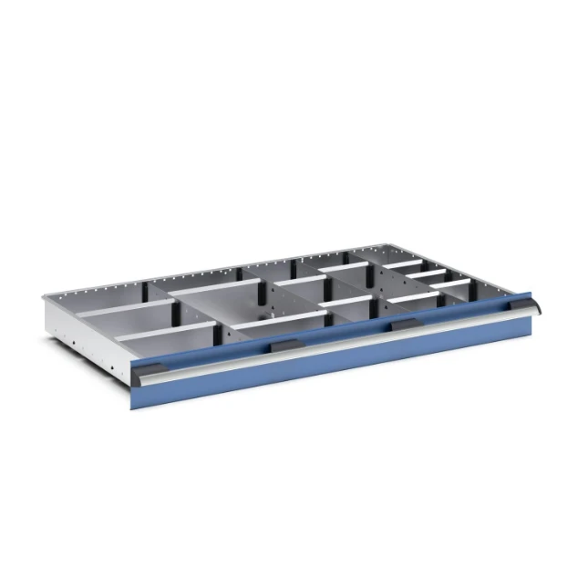 bott Cubio indelingsassortiment 16 compartimenten 1050x650x100 mm