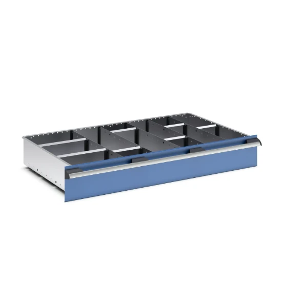 bott Cubio indelingsassortiment 13 compartimenten 1050x650x150 mm