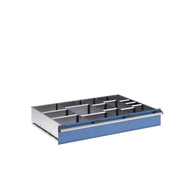 bott Cubio indelingsassortiment 16 compartimenten 1050x750x150 mm