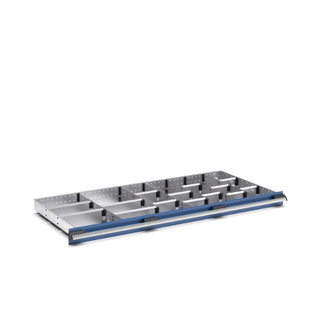 bott Cubio indelingsassortiment 21 compartimenten 1300x650x75 mm