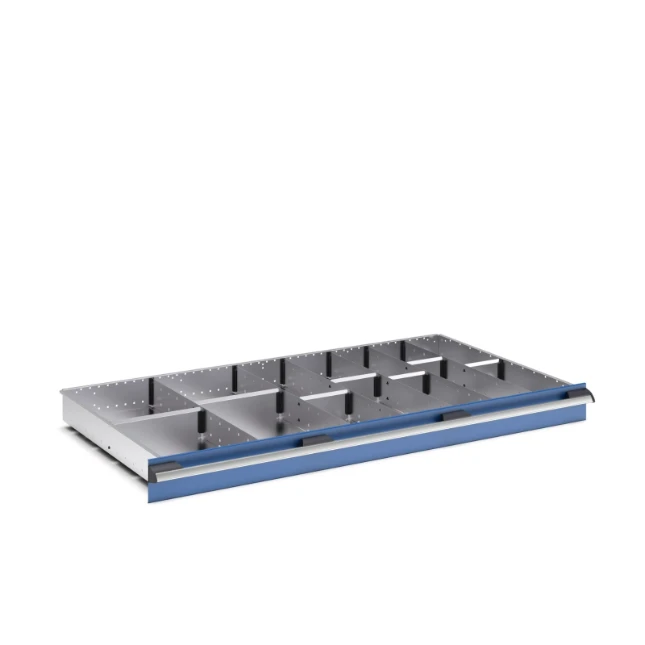 bott Cubio indelingsassortiment 14 compartimenten 1300x750x100 mm