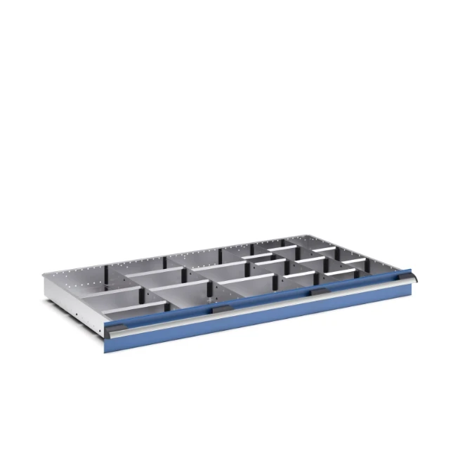bott Cubio indelingsassortiment 20 compartimenten 1300x750x100 mm