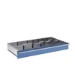 bott Cubio indelingsassortiment 14 compartimenten 1300x750x150 mm