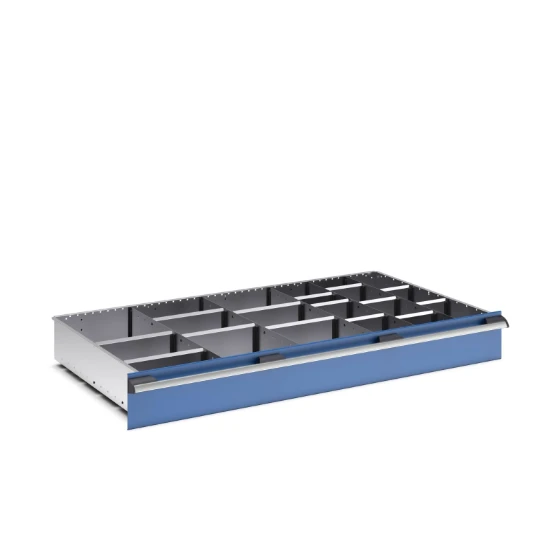 bott Cubio indelingsassortiment 20 compartimenten 1300x750x150 mm