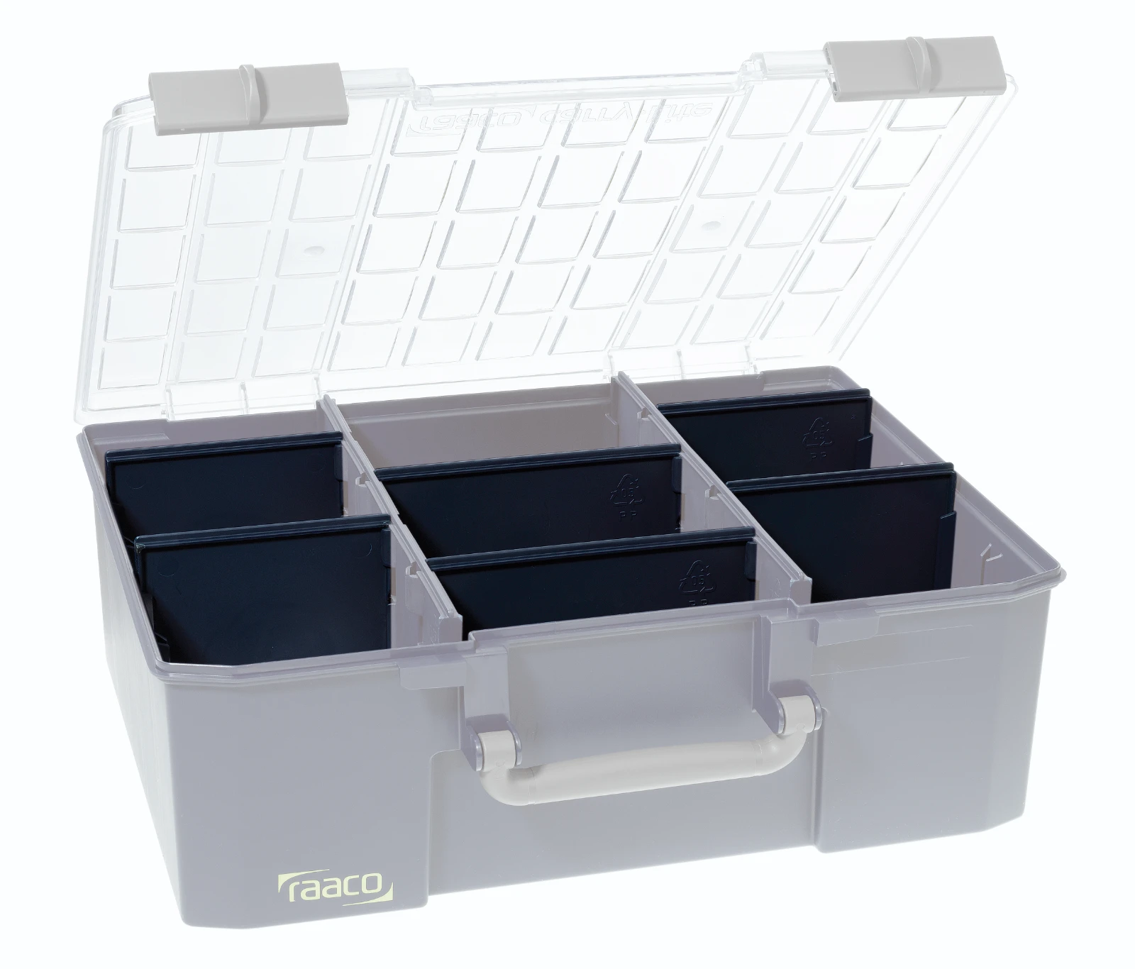 Raaco CarryLite Tussenschotjes 150 2x lang + 4x kort
