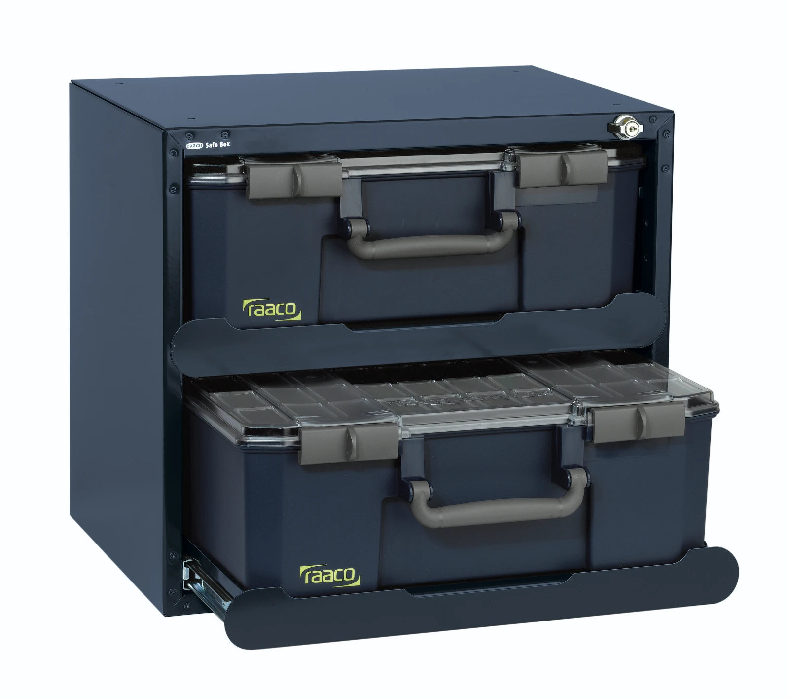 Raaco Assortimentsdoos SafeBox met 2x CarryLite 150-9