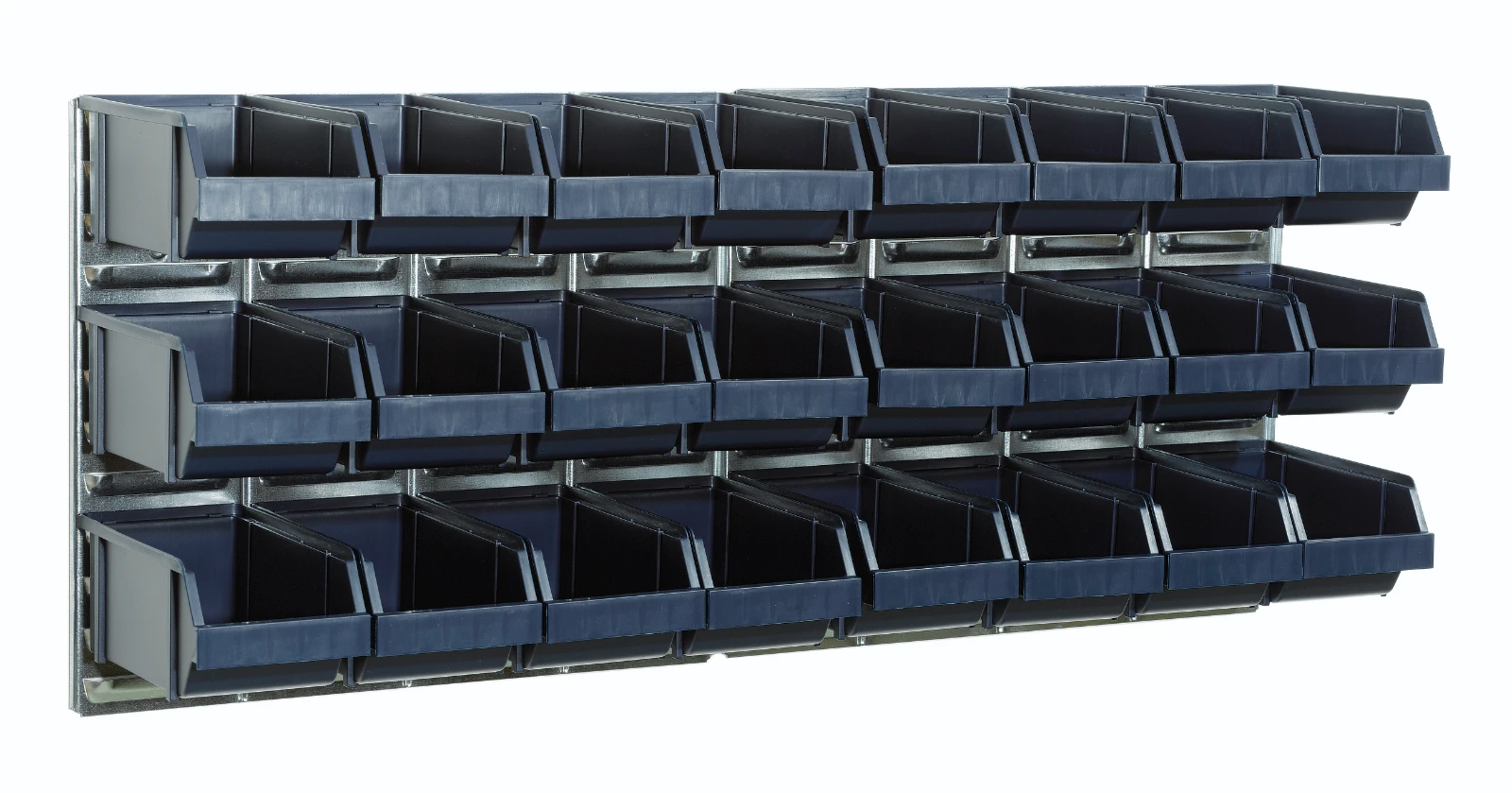 Raaco Wandpanelen voor magazijnbakken - met 24 bakjes