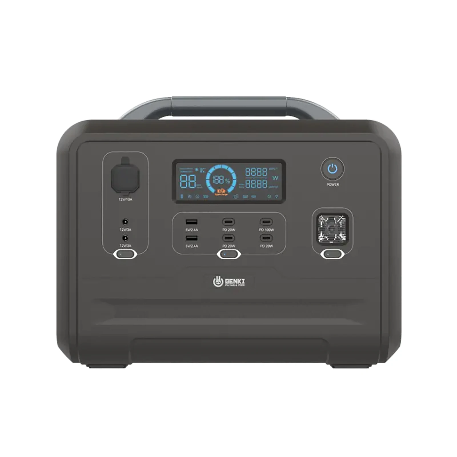Genki Draagbare Powerstation 1200W/960KwH