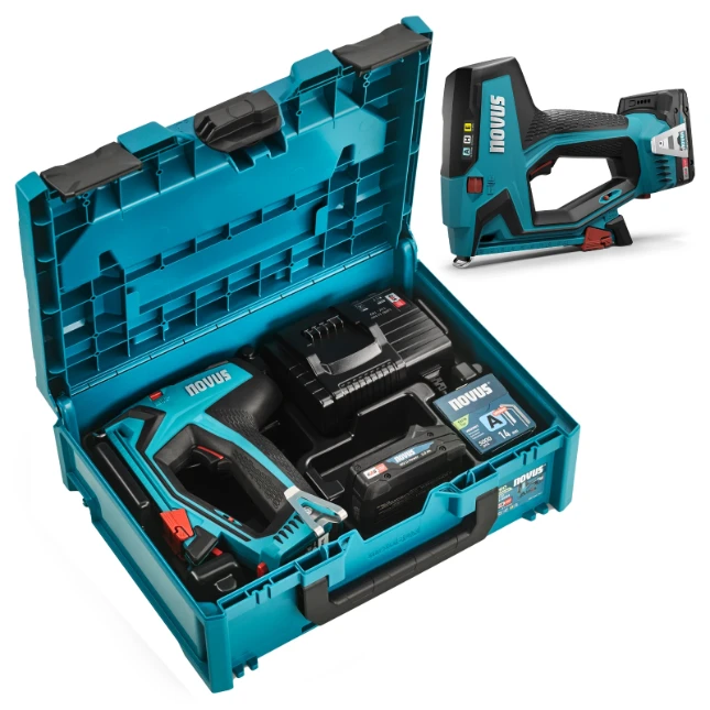 Novus Accu tacker J-550 met accu (kofferset)