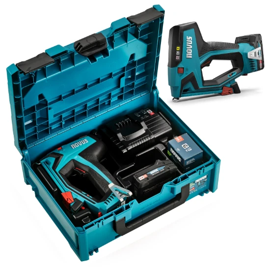 Novus Accu tacker J-551 met accu (kofferset)