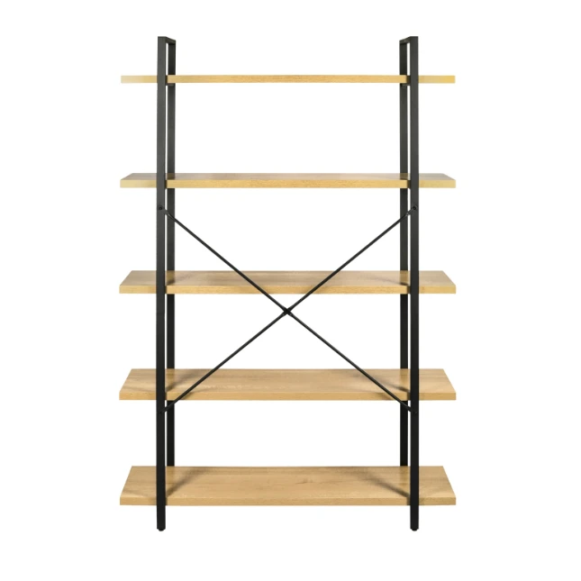 ERRO Boekenrek - 5 planken - 120x33x178