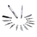 Stanley Hobbymessenset (met 12 bladen)