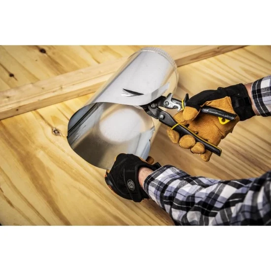 Wiss Cisaille jaune M3R, coupes droits, 248mm