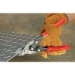 Wiss Metaalschaar,midden knippend, rood, 233mm