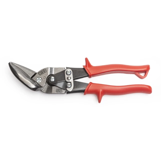 Wiss 9 1-4 Metalmaster Metaalschaar li knip rood