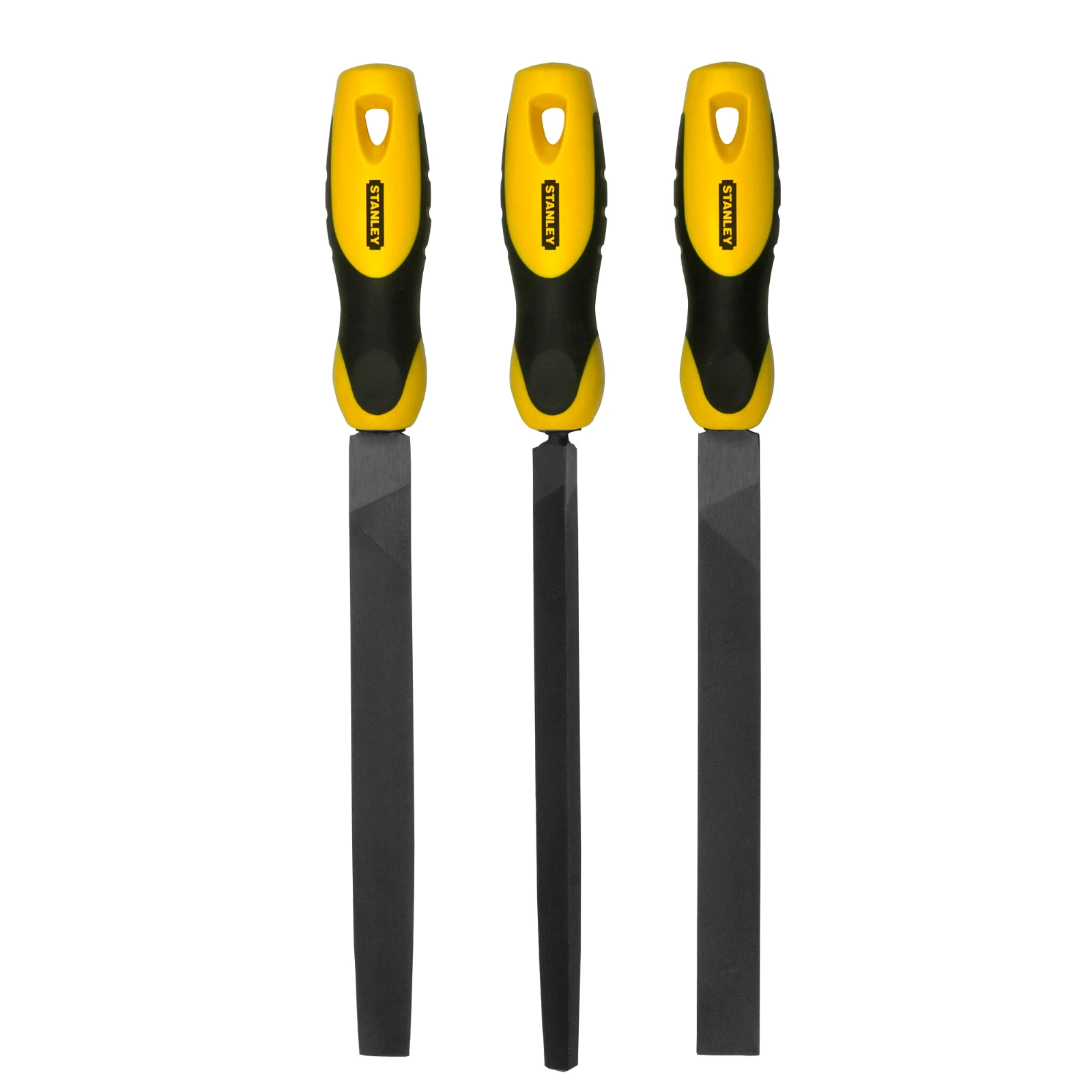 Stanley Vijlenset Halfzoet 200 mm (3-delig)