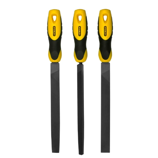Stanley Vijlenset Halfzoet 200 mm (3-delig)