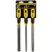 Stanley Vijlenset Halfzoet 200 mm (3-delig)