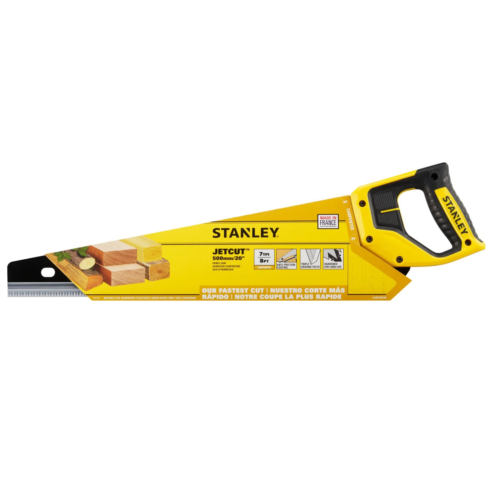 Stanley Handzaag JetCut SP Appliflon 500 mm - 7T/inch