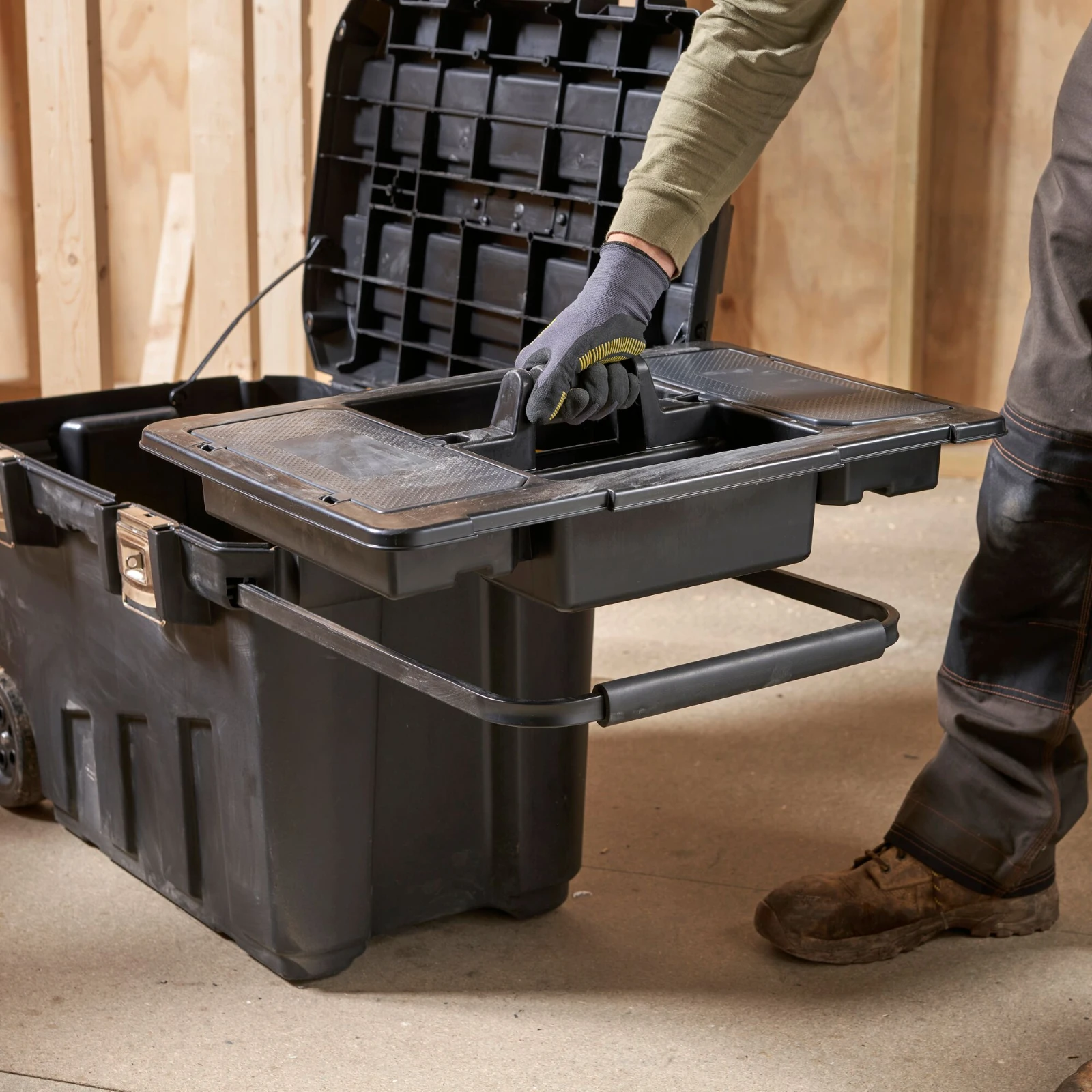 Stanley Gereedschapswagen 76x47x49 cm 110L