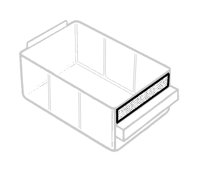 Raaco Etiketten Ladekast lade 150-02 (24 stuks)