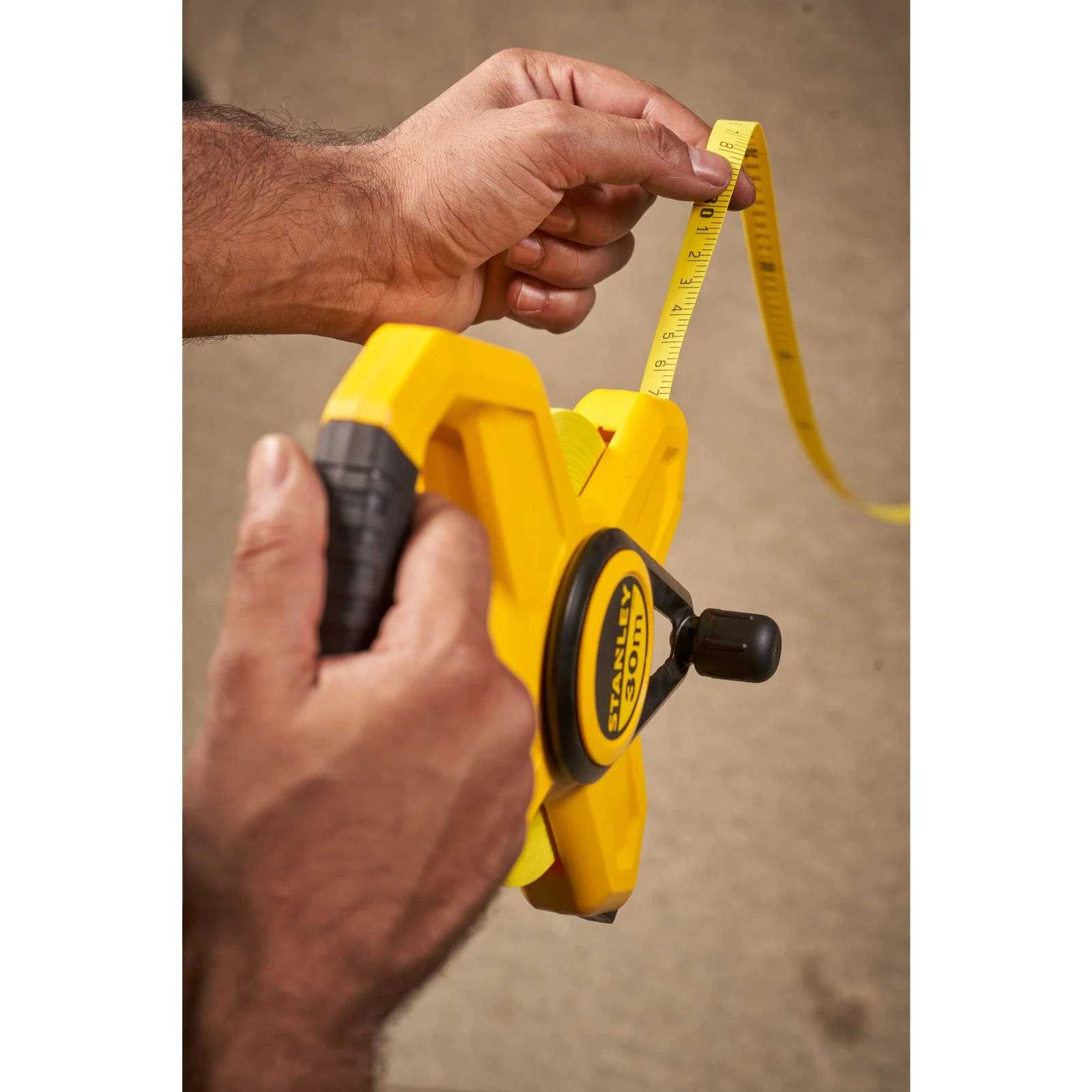 Stanley Landmeter Fiberglas 30m 12,7 mm