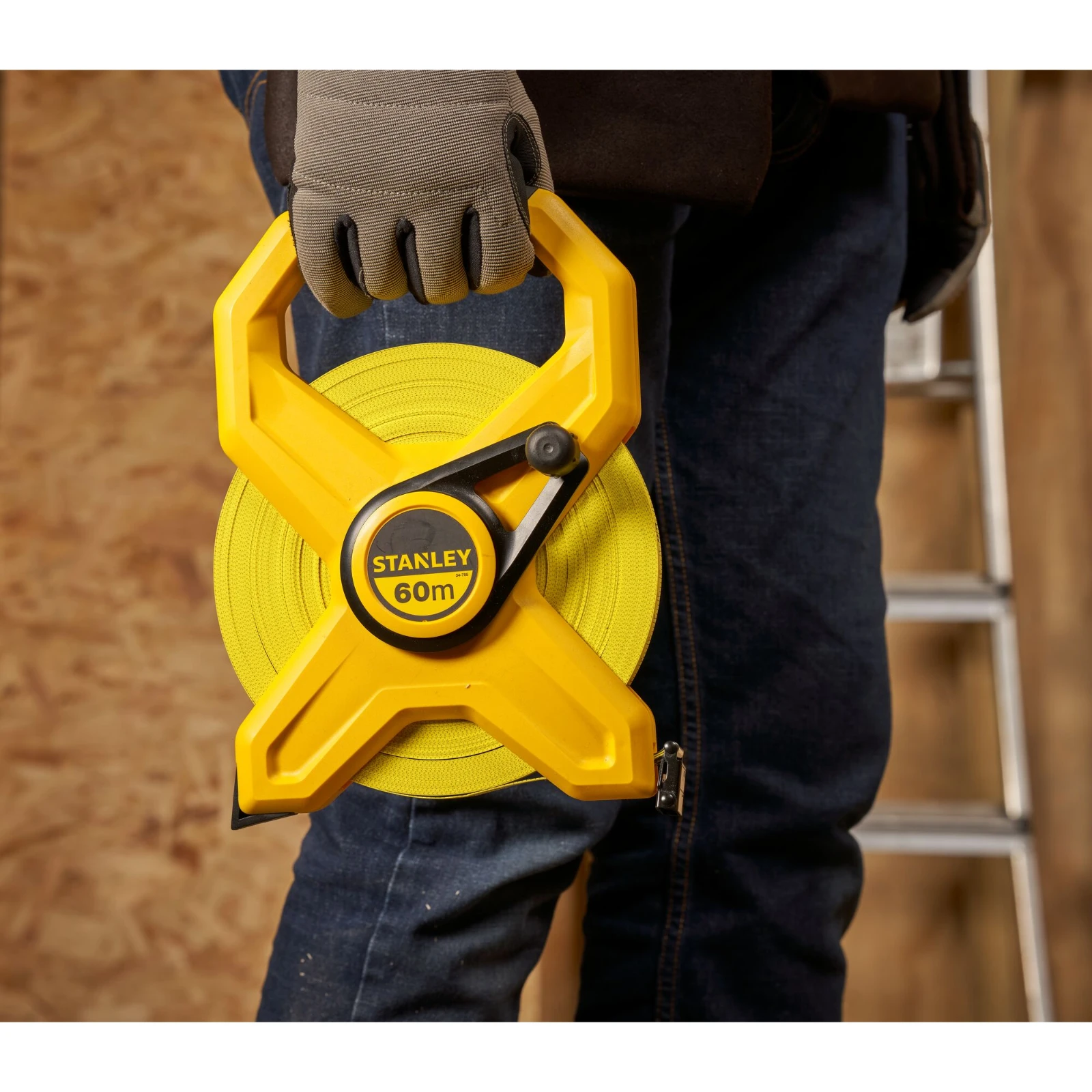 Stanley Landmeter Fiberglas 60m 12,7 mm
