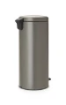 Brabantia Pedaalemmer Newicon 30L - platinum