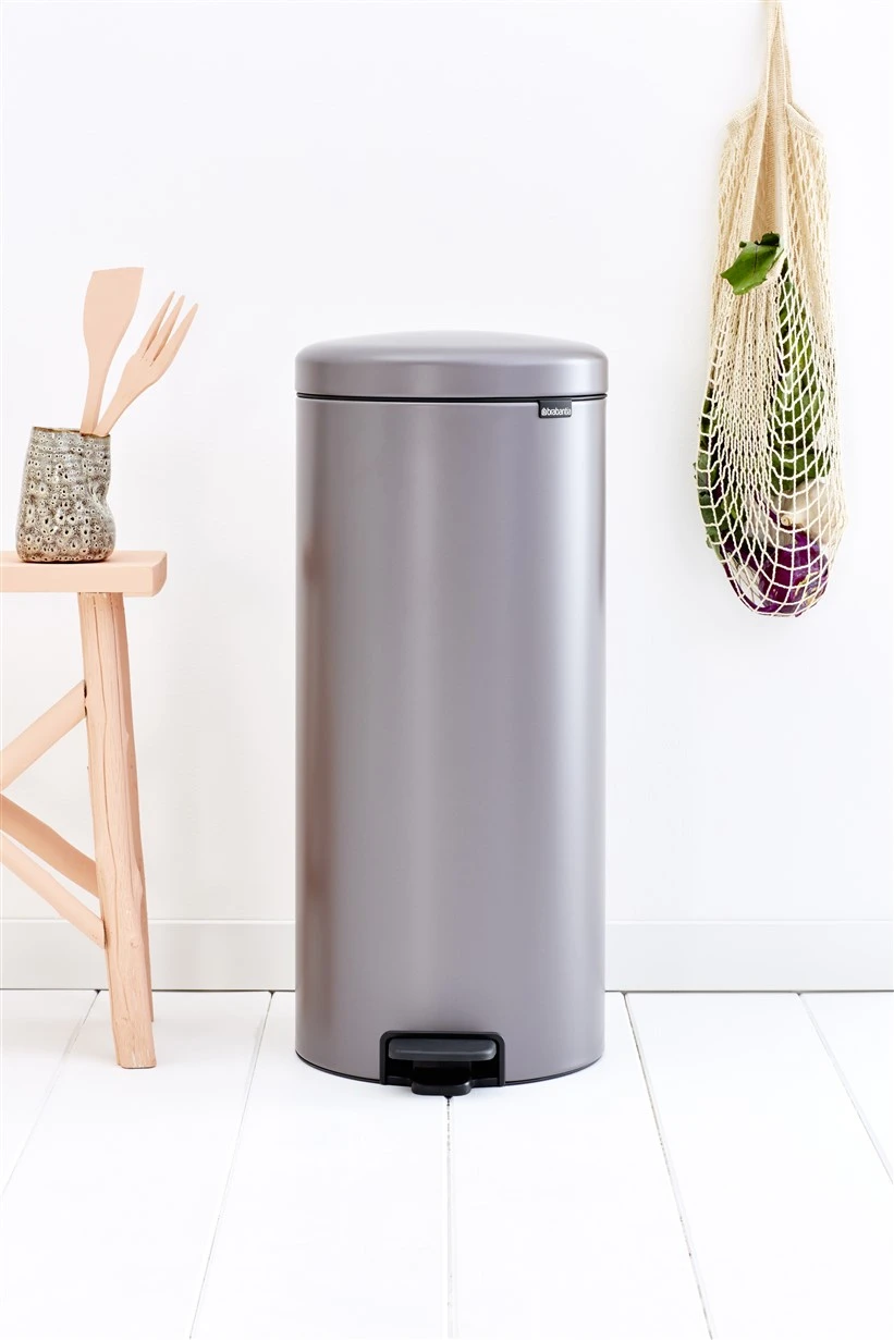 Brabantia Pedaalemmer Newicon 30L - platinum