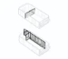 Raaco ESD Tussenschotjes 48x35/64mm (48 stuks)