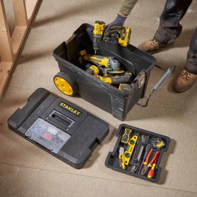 Stanley Gereedschapswagen 62×37,5×42,5 cm 53L