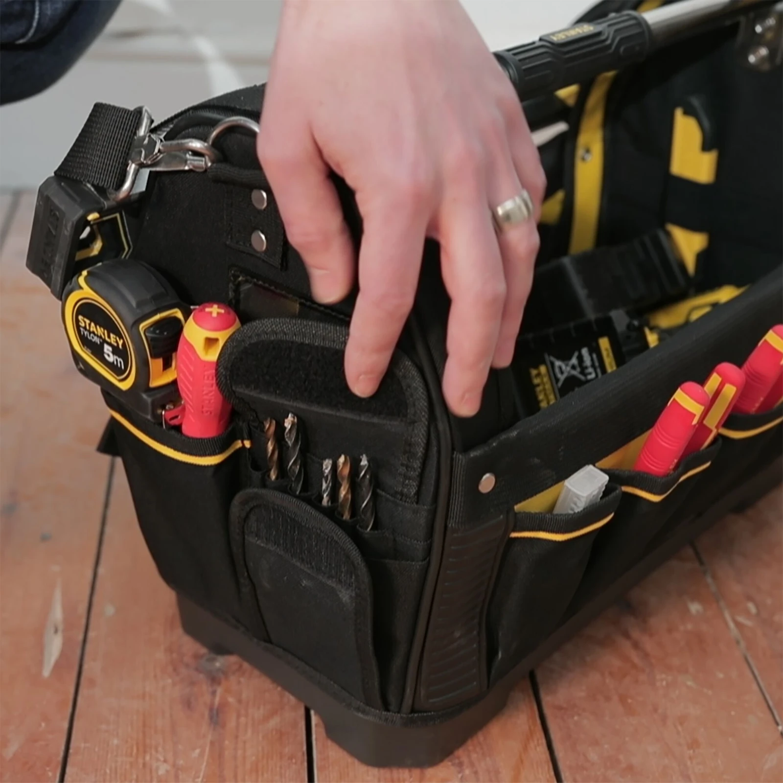 Stanley FatMax Gereedschapszak 18" open
