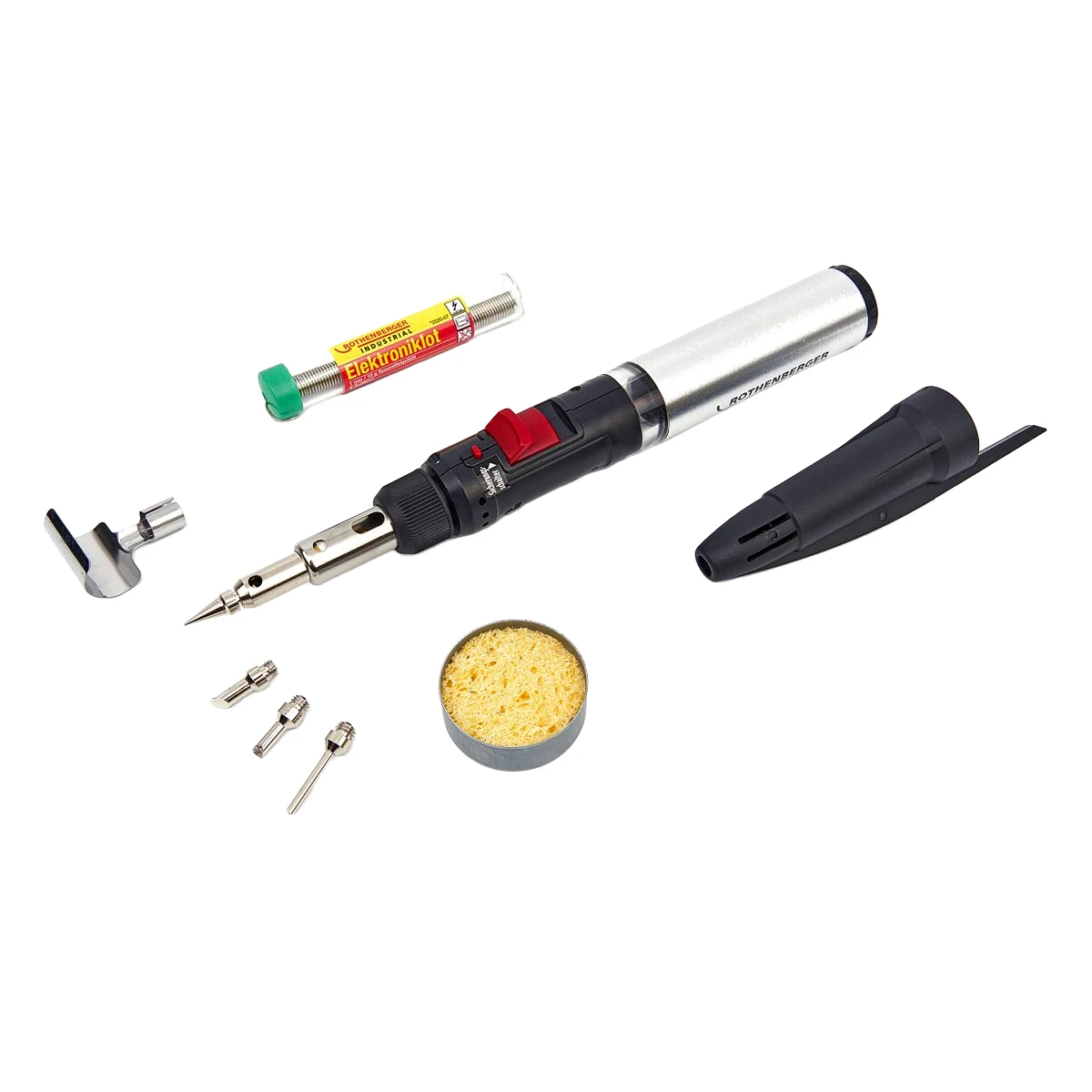 Rothenberger Soldeerpen met piëzo-ontsteking 800°C (10-delig)