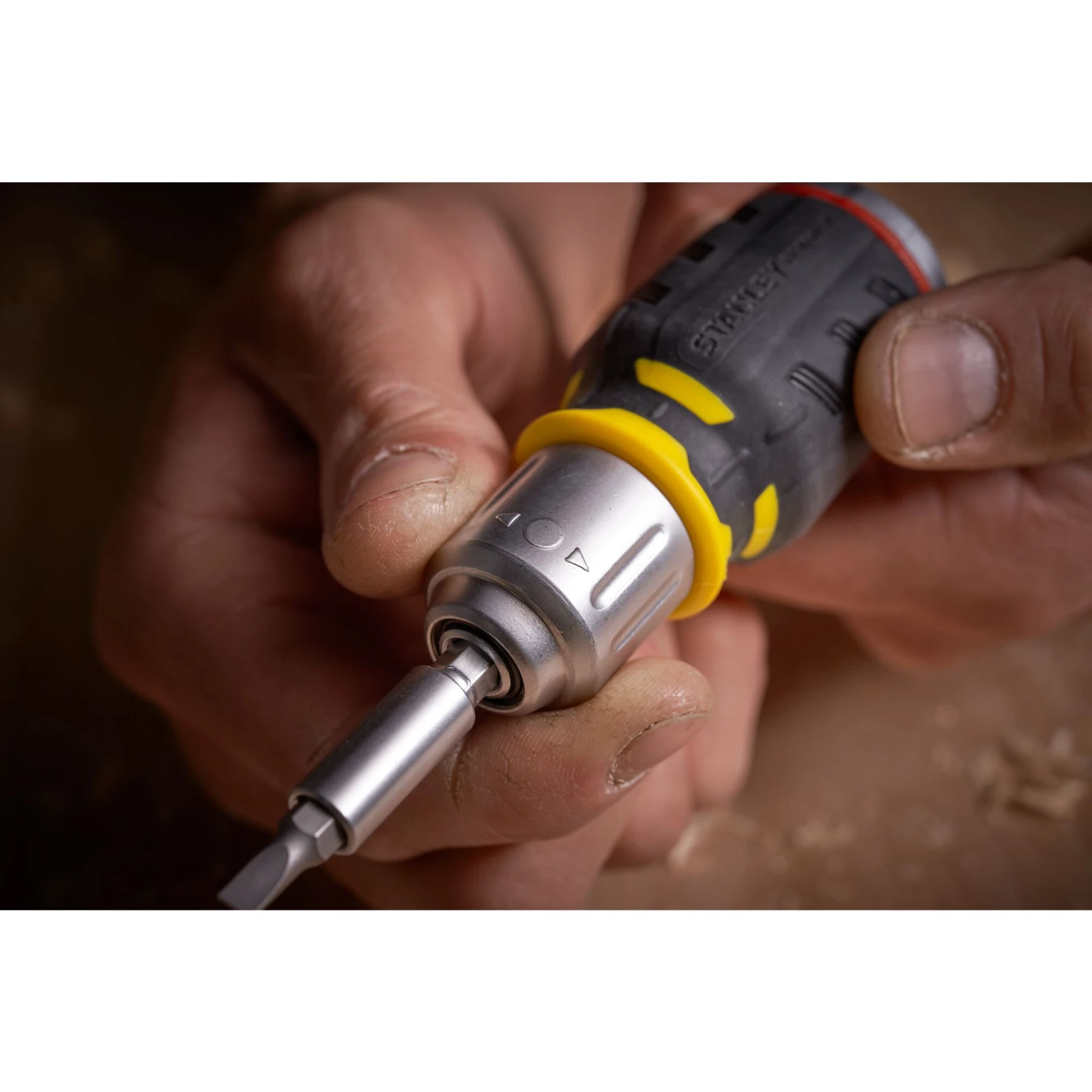 Stanley FatMax Ratelschroevendraaier Stubby (incl. 6 bits)
