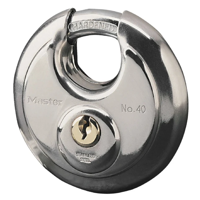Masterlock Hangslot discus, rvs Locks