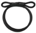 MasterLock Staalkabel met lussen 4,5m x O10mm zwart vinyl