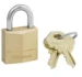 MasterLock Hangslot 20mm massief koper - beugellengte 11mm