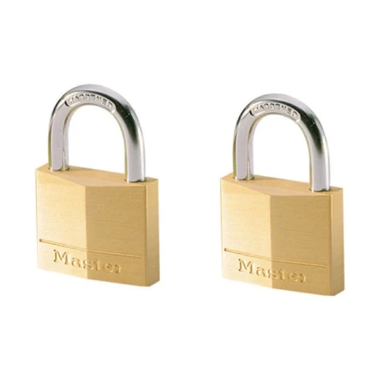 MasterLock Hangslot 40mm goud - beugellengte 22mm (2 stuks)