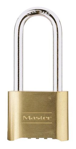 MasterLock Hangslot met cijferslot en reset sleutel - beugellengte 58mm
