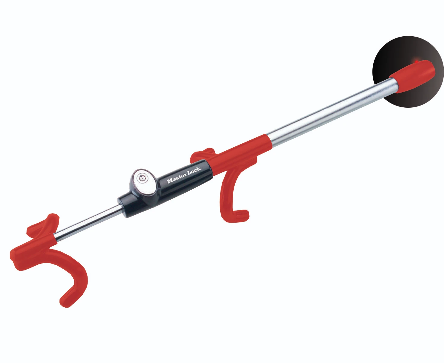 MasterLock Stuurslot LED Titanium
